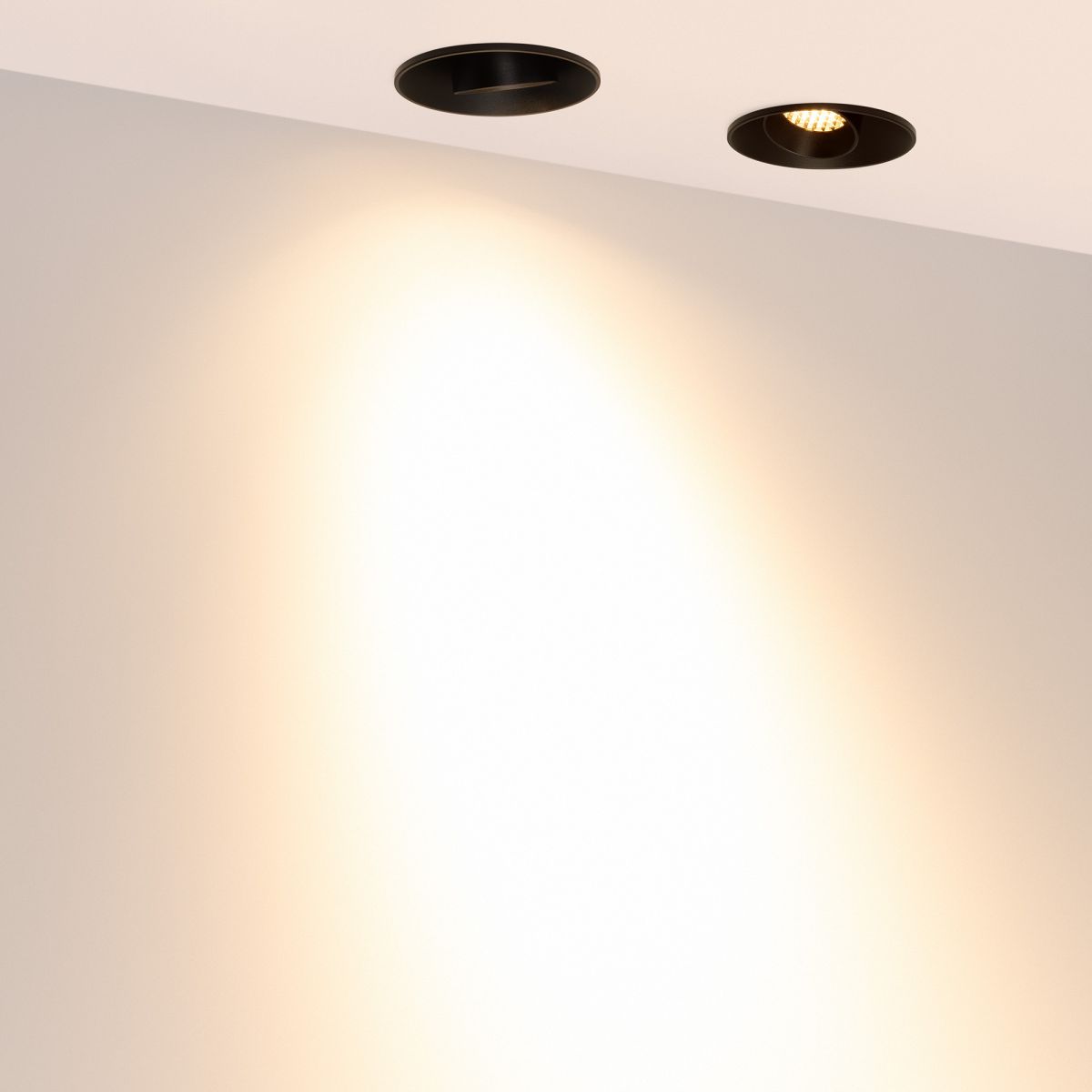 Светильник безрамочный Arlight DL-ROTARA-R63-6W Warm3000 (Черный RAL9005, 36 deg, 230V) (IP20 Металл) 064950