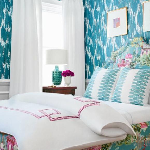 Обои Thibaut T20816 Maverick Teal