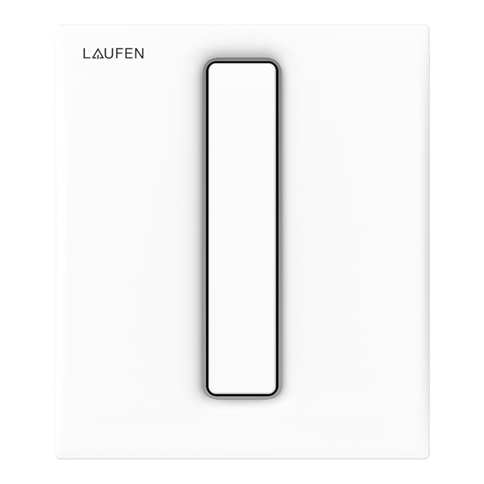 Laufen AU101 Клавиша смыва для писсуара с картриджем, цвет: белый глянцеый