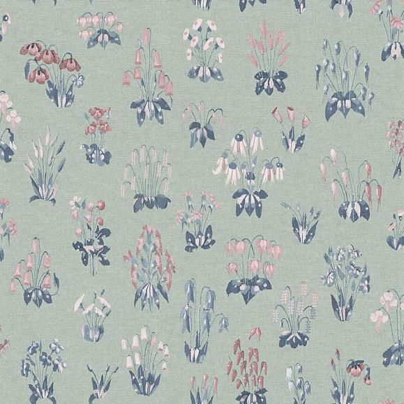 Обои Little Greene 0260MFCHAMB Millefleur Chambray