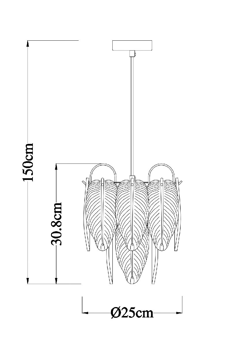 Подвесной светильник Arte Lamp Evie A4052SP-1SG