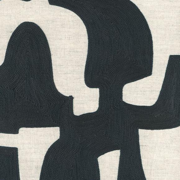 Обои Casamance 71630470 Anthracite craie MONODIE