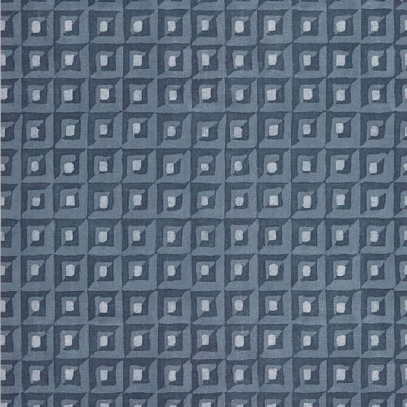 Обои Thibaut T12851 Square Dance Navy