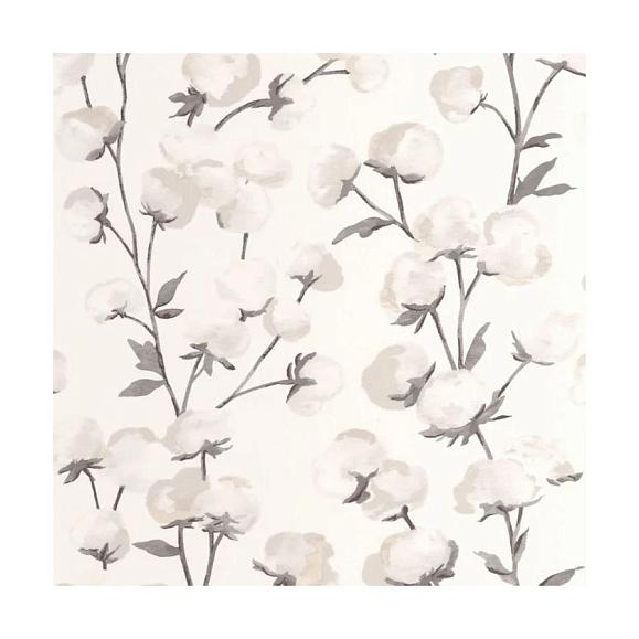 Обои Casadeco 200290909 Cotton Flower Fusain
