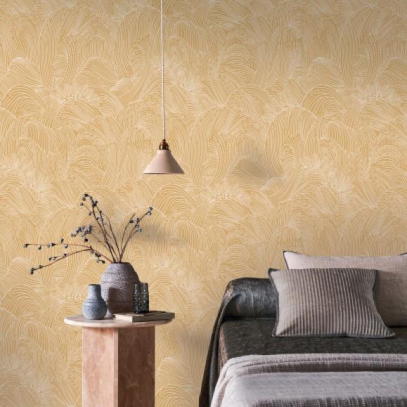 Обои Casamance 75902038 Marée haute Miel