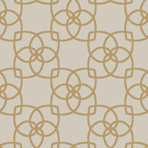 Обои York Y6200202 Serendipity Putty/Gold