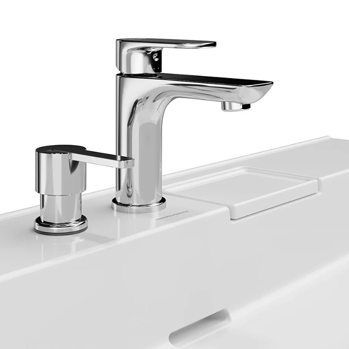 Kerama Marazzi Logica Раковина накладная, 60.5х48.5см., с 2 отв., цвет: белый глянцевая