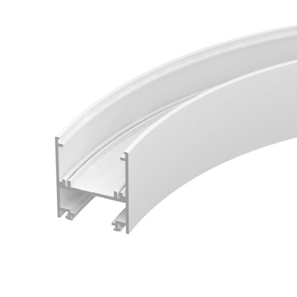 Алюминиевый профиль Arlight SL-ARC-5060-D1500-A90 White (дуга 1 из 4) 032698