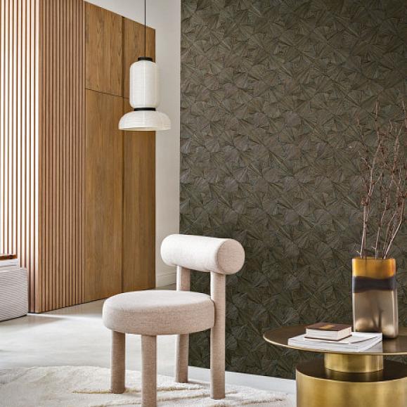 Обои Casamance 75321436 Lombok Kaki Fonce