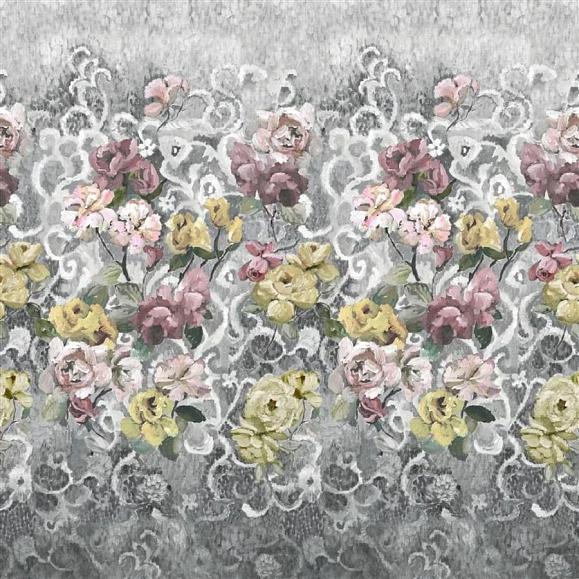 Панно Designers Guild PDG1153/04 Tapestry Flower Platinum