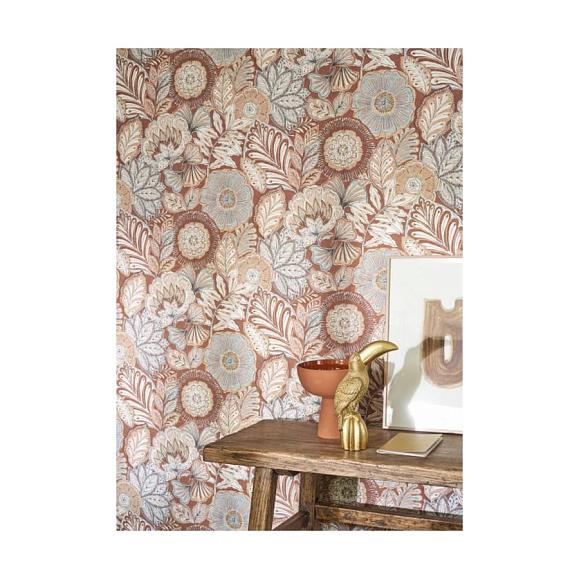 Обои Casadeco 88153482 Batik Terracotta