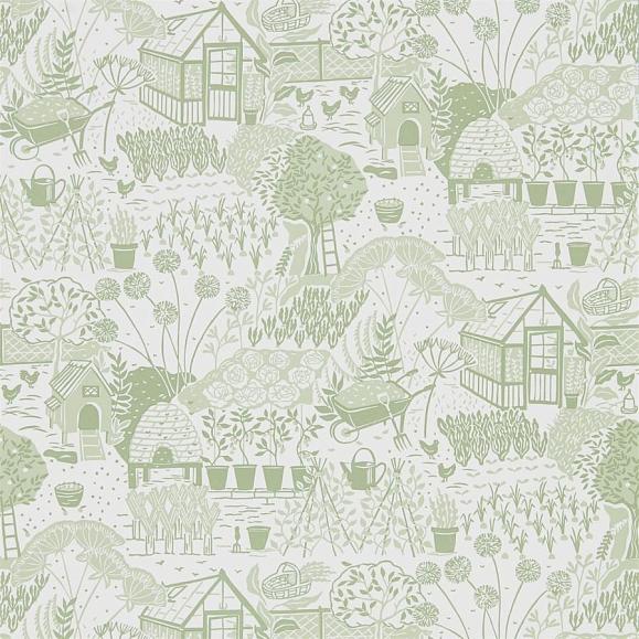 Обои Sanderson DHPO216351 Fennel The Allotment