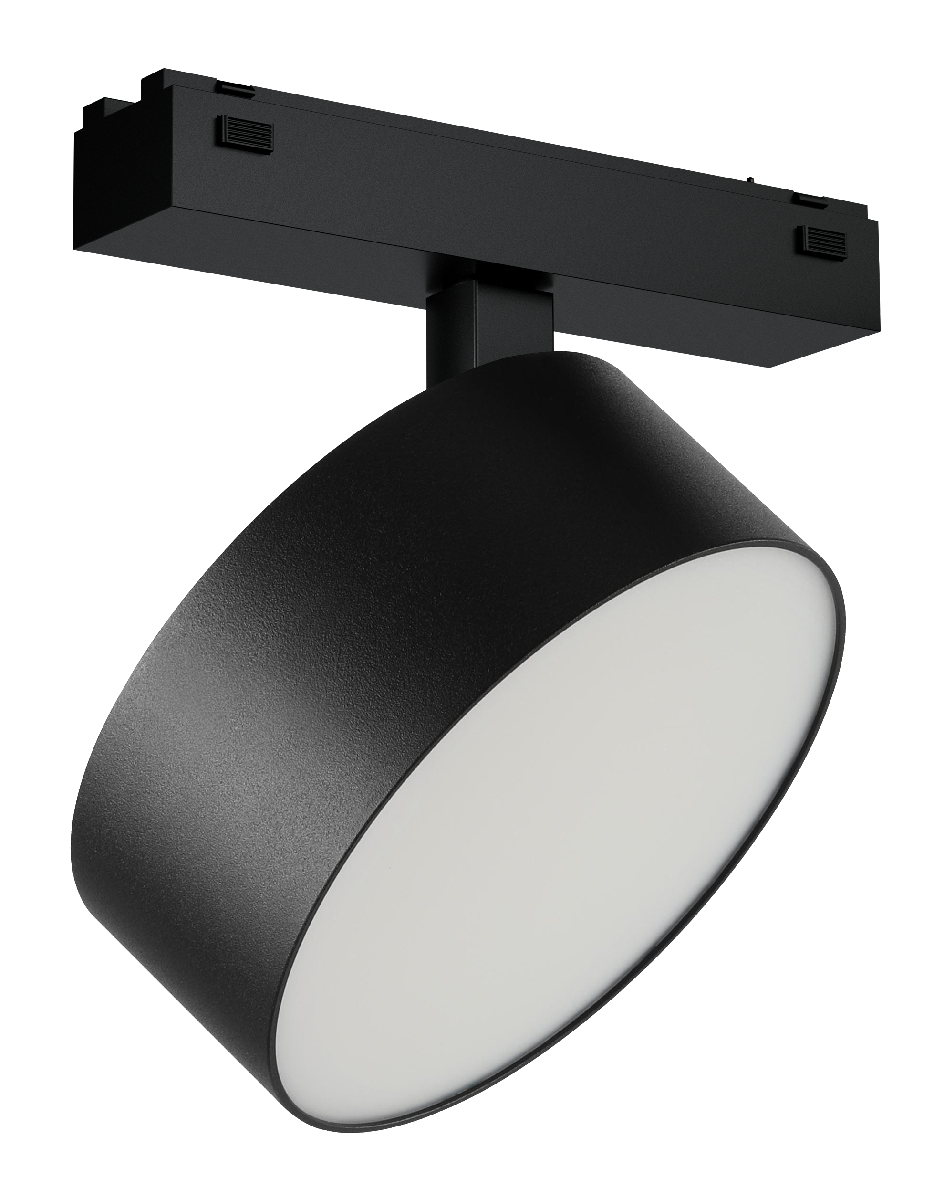 Трековый магнитный светильник iLedex Vision 4825-047-D140-20W-110DG-4000K-BK