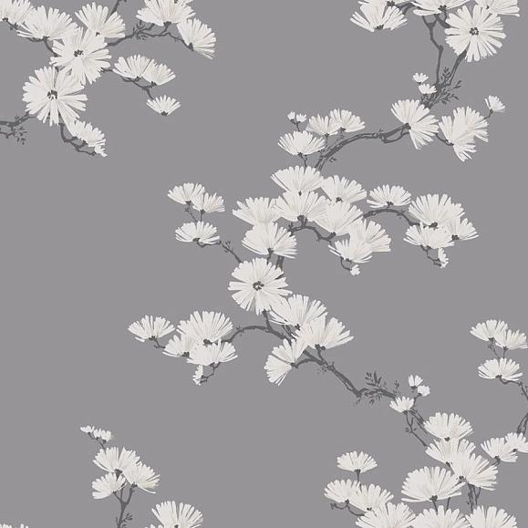 Обои Paper&Ink BL70508 Chinoiserie Tree Navy