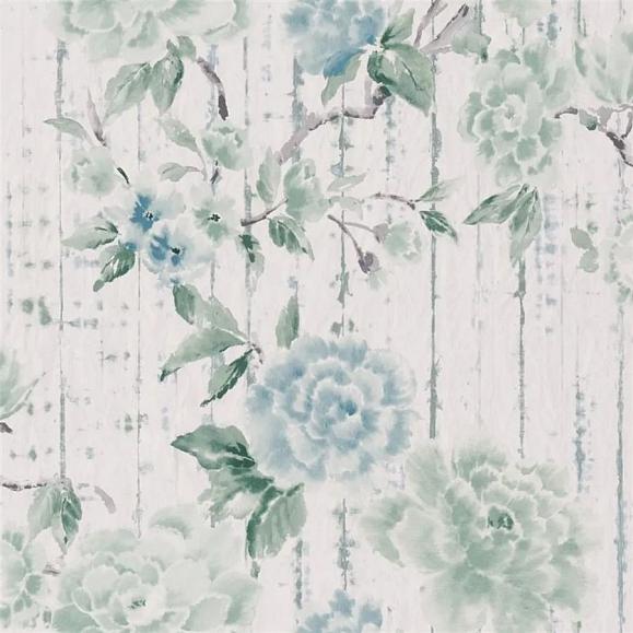 Обои Designers Guild PDG1158/04 Kyoto Flower Eau de Nil