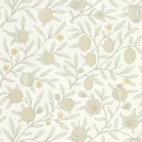 Обои Morris 216542 Pure Fruit Horned Poppy / Grey