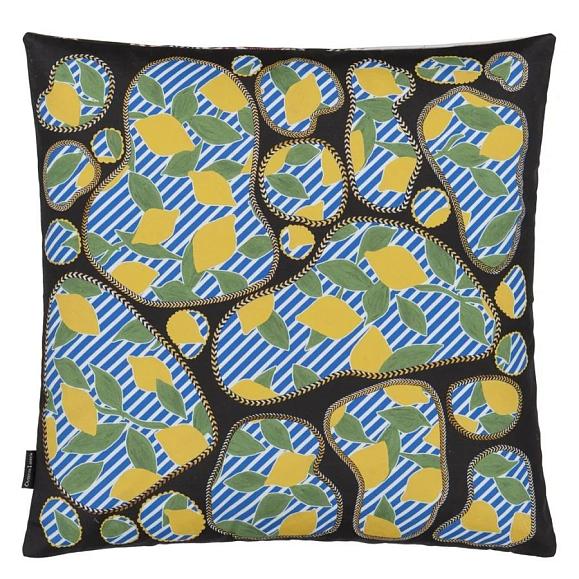 Подушка CCCL0633, Lemon Pebbles, Citron, Christian Lacroix 50 x 50см