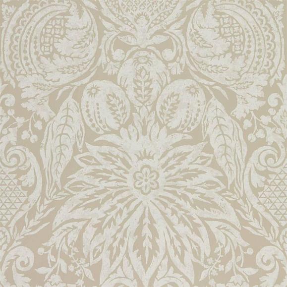 Обои Zoffany 312878 Mitford Damask Stone
