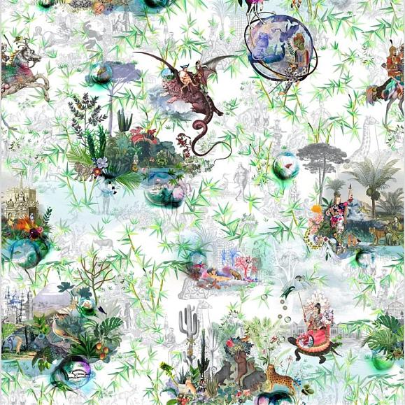 Панно Christian Lacroix PCL1003/01 Reveries Vert Buis