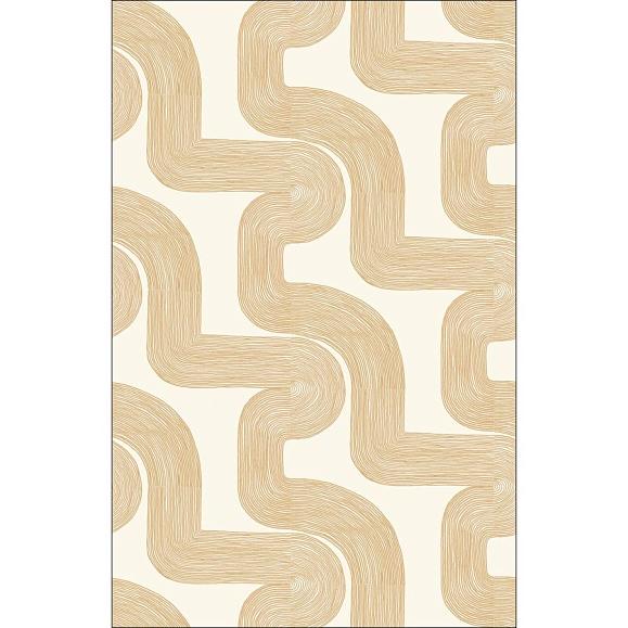 Панно Caselio 104771004 Curving Lines Beige