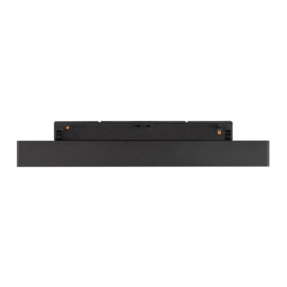 Трековый магнитный светильник Arlight MAG-ORIENT-FLAT-L235-8W Warm3000 (BK, 100 deg, 48V) (IP20 Металл) 033609(1)