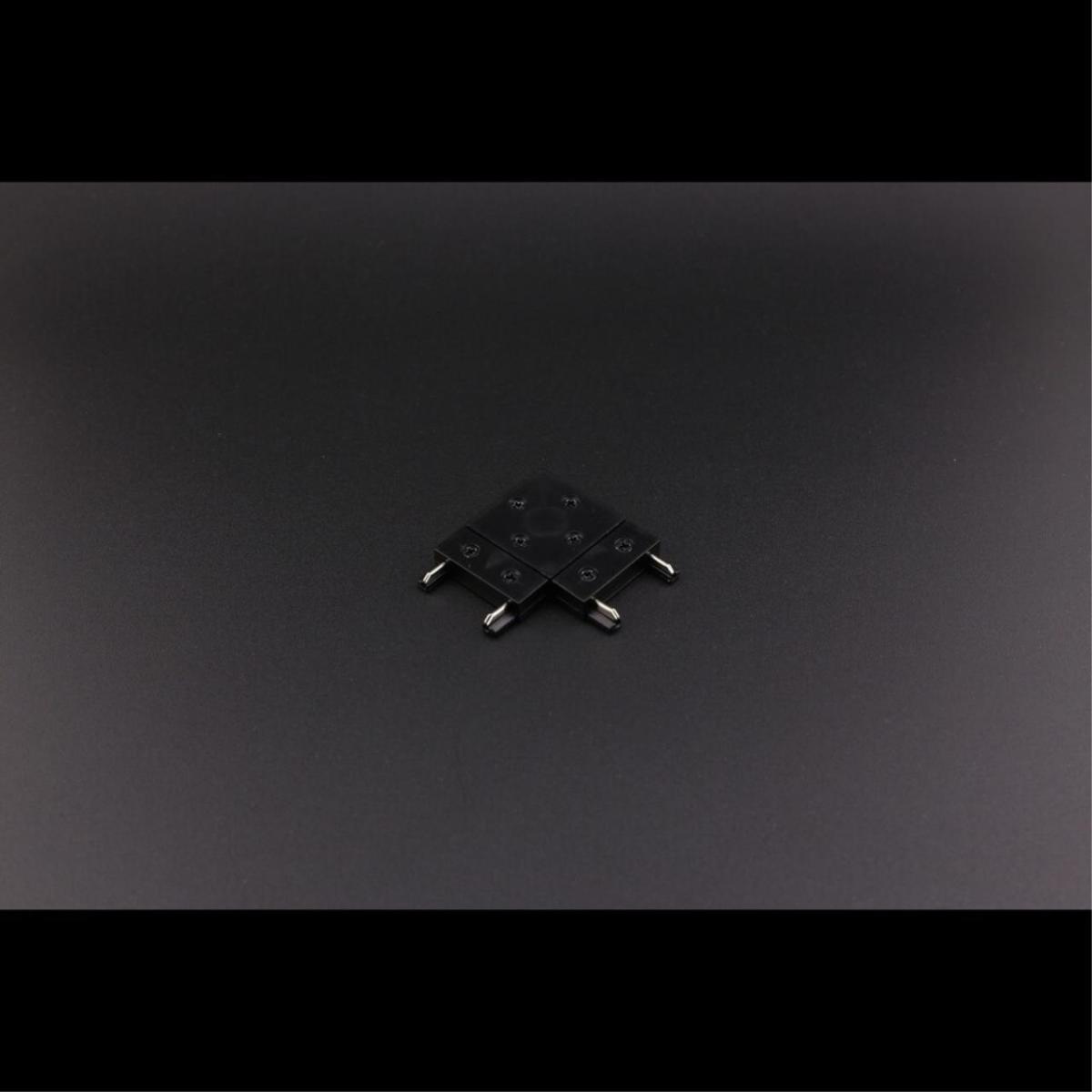 Коннектор питания угол плоский Aployt Magnetic track 48 APL.0181.00.08