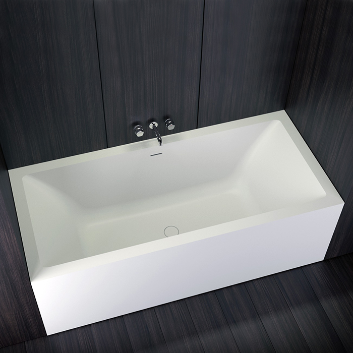 Knief Shape Ванна 180x80x60cм., встраиваемая, click-clack, цвет: белый матовый