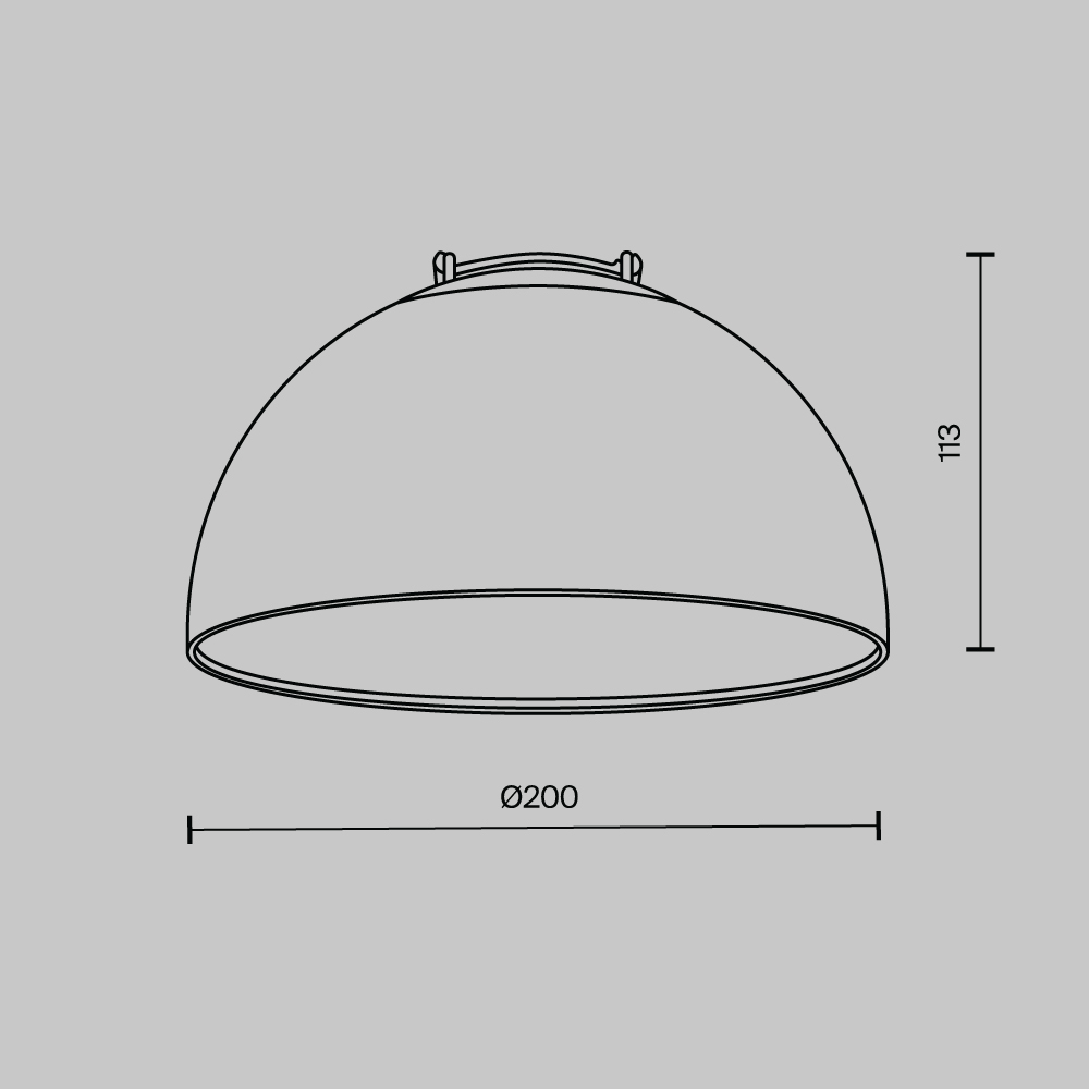 Трековый светильник Maytoni Bowl TR126B-20W3K-W