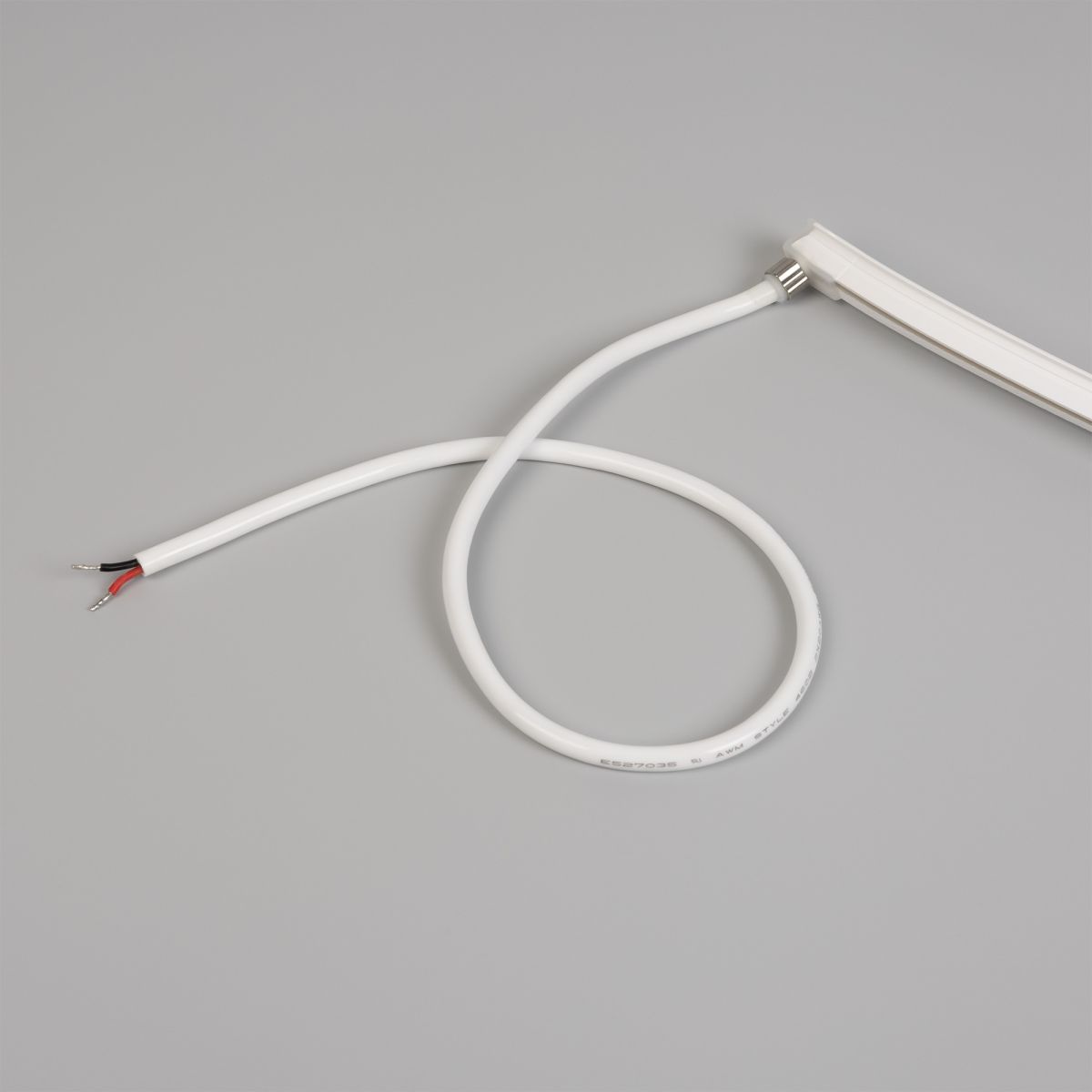 Светодиодная лента герметичная Arlight MOONLIGHT-3D-T-X544-10x10mm 24V Warm3000 (8 W/m, IP67, 5m, wire x1) (Вывод боковой) 055192