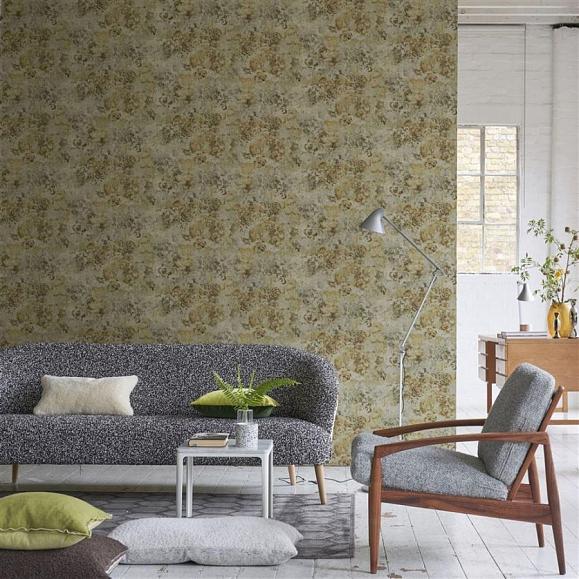 Обои Designers guild PDG1126/03 Tarbana Gold