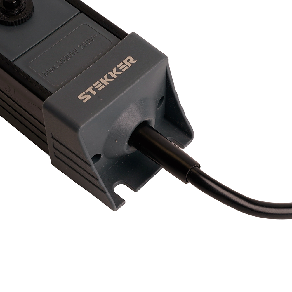 Сетевой фильтр 6-местный с/з Stekker Techno HM22-61-02 50159