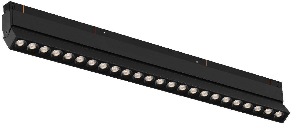 Трековый магнитный светильник iLedex Vision SMART 4822-003-L462-24W-38DG-BK