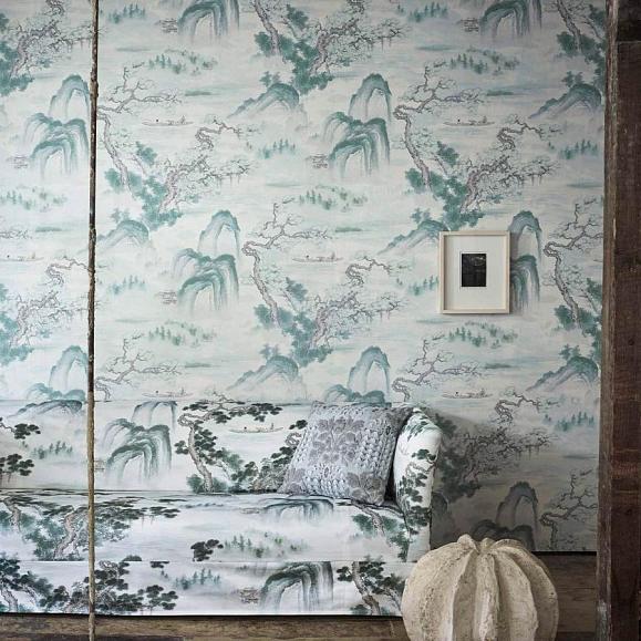 Обои Zoffany 312983 Floating Mountains Mineral