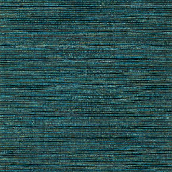 Обои Thibaut T355 Woody Grass Turquoise and Brown