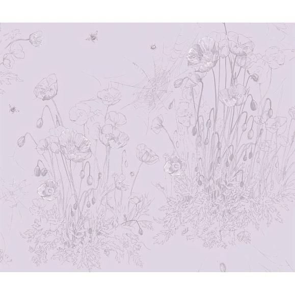 Обои Astratonova ² VI-Flp-09 Field of Poppies Thistle09