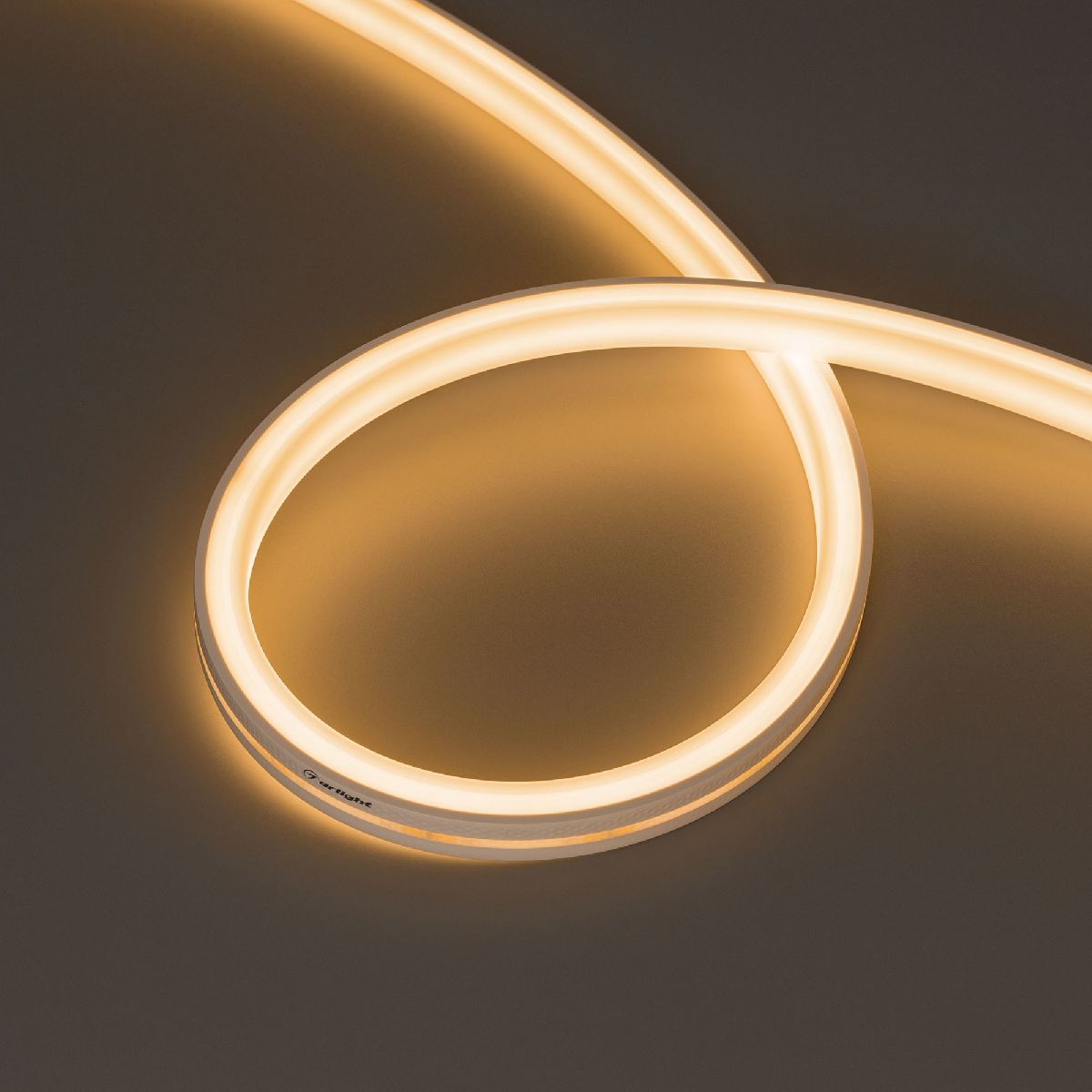 Светодиодная герметичная лента Arlight MOONLIGHT-TOP-U-A156-13x12mm 24V Warm2700 (11 W/m, IP67, 5m, wire x2) 042780