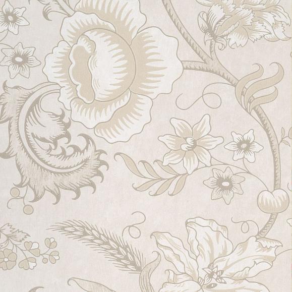 Обои Little Greene 0291WOWASHZ Woodblock Trail Wash