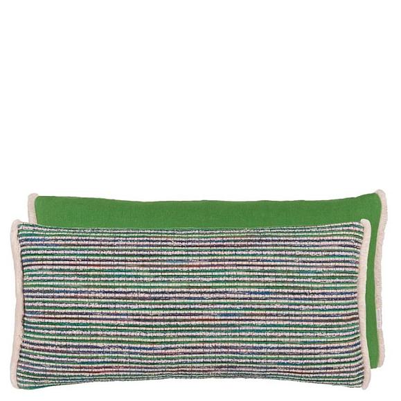 Подушка CCDG1402, Sakiori, Cobalt, Designers Guild 30 x 60см