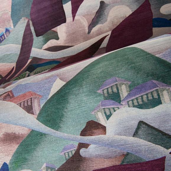 Обои Arte 11550 Manali Blueberry Hills