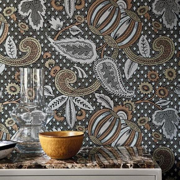 Обои Little Greene 0245POPROPH Pomegranate Prophet