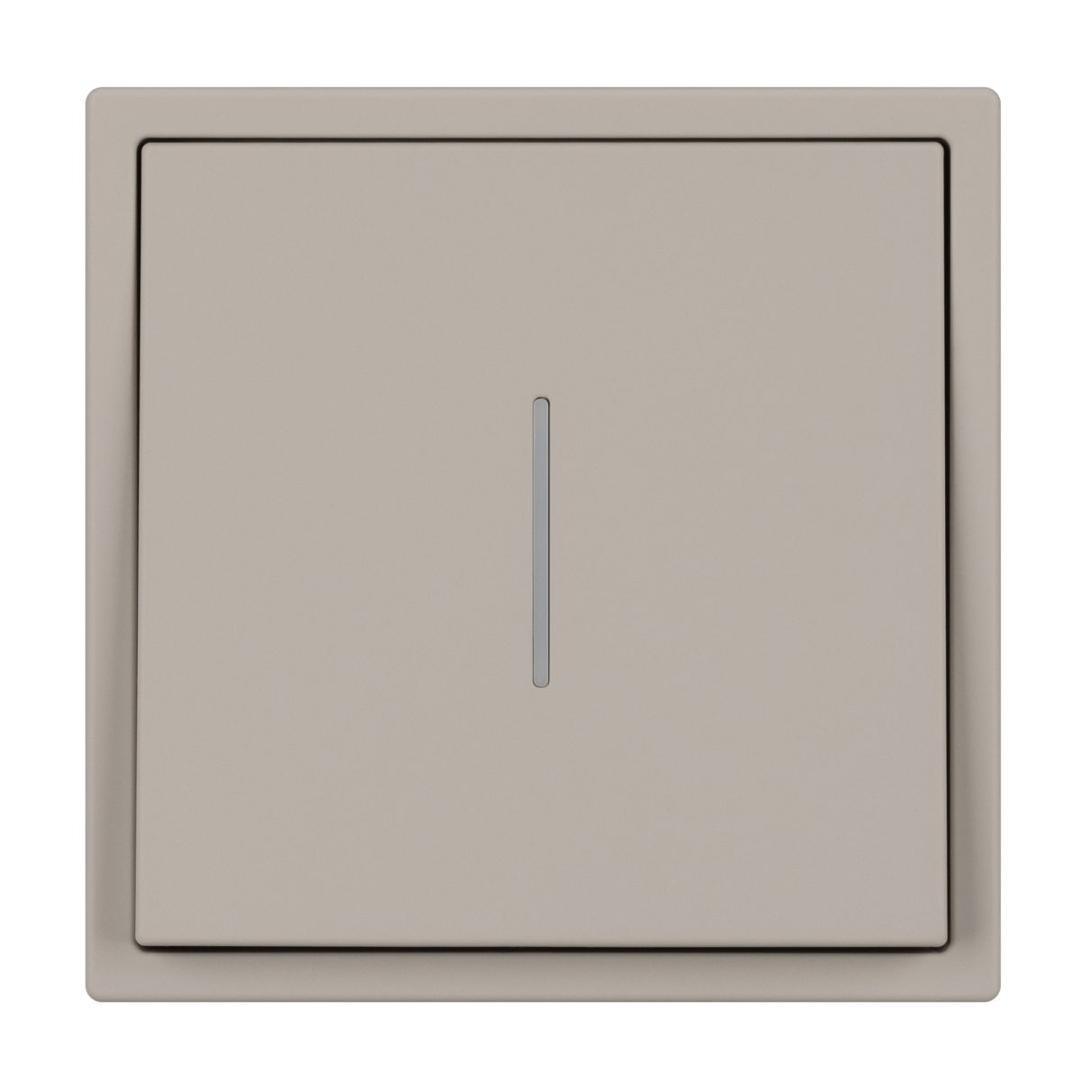Выключатель звонковый 1 кл подсветка софт-тач кашемир Arlight SWT-MKR1-SFPL-L-CA (250V, 10A) 061783(1)
