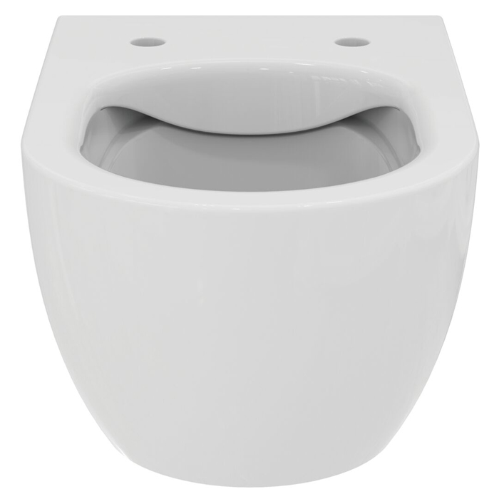 Ideal Standard Blend Curve Унитаз подвесной 54х36см., безободковый с технологией смыва RimLS+®, цвет: белый