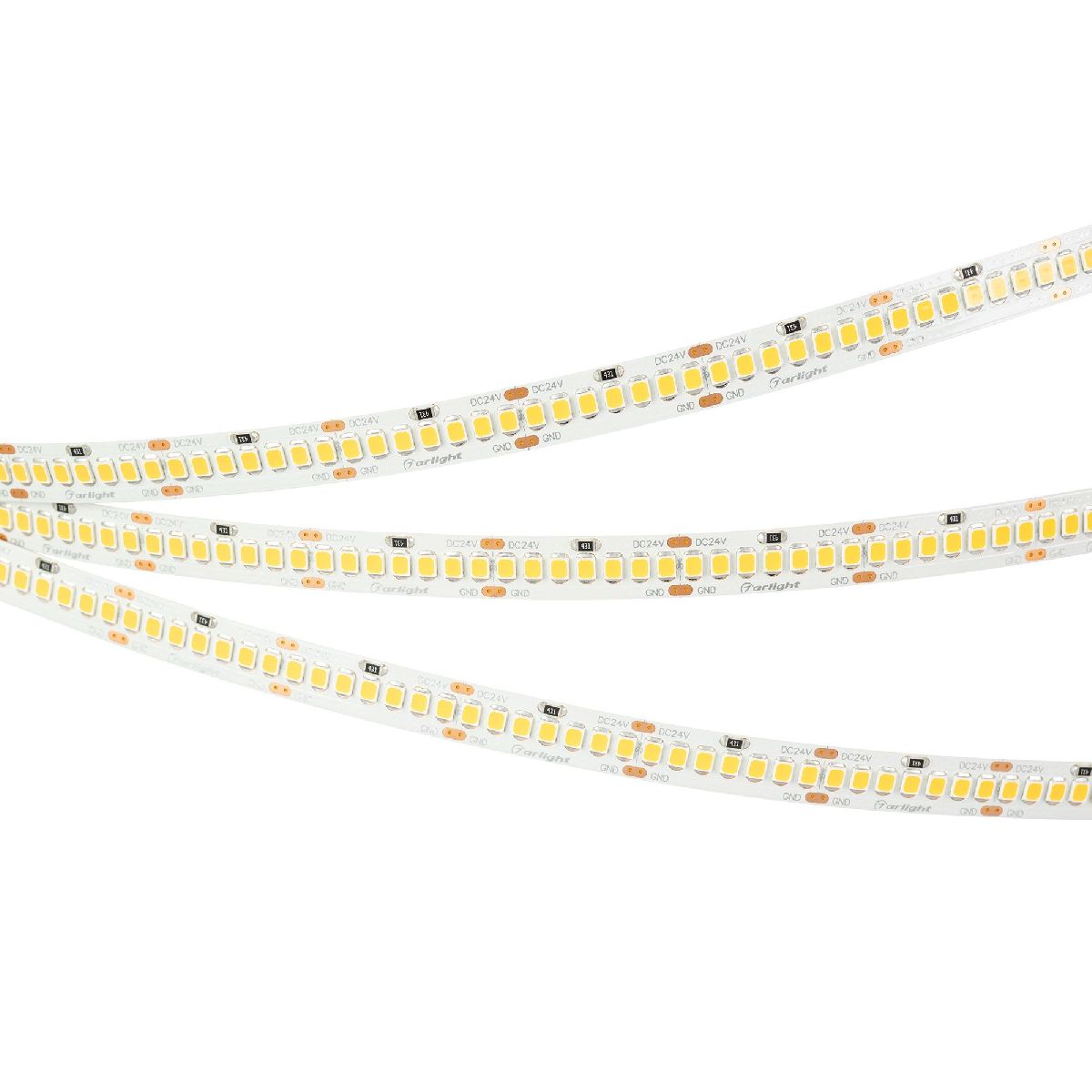 Светодиодная лента герметичная Arlight RTW-SE-A280-8mm 24V White6000 (10 W/m, IP65, 5m) 045563