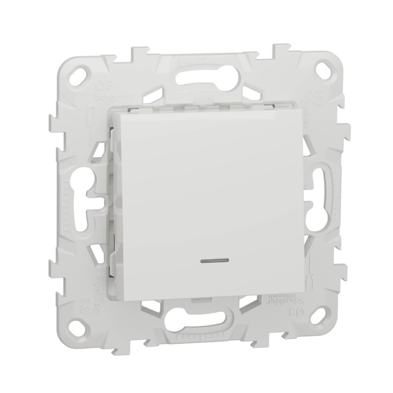 Выключатель одноклавишный Schneider Electric Unica New NU520118N