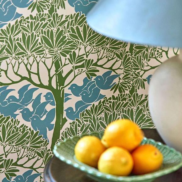 Обои Morris 217340 The Savaric Garden Green