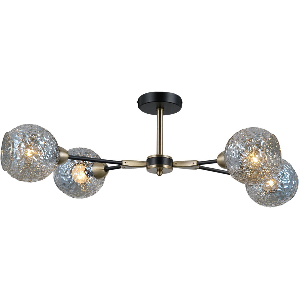 Люстра на штанге Illumico IL0253-4CSQ-79 BK AB