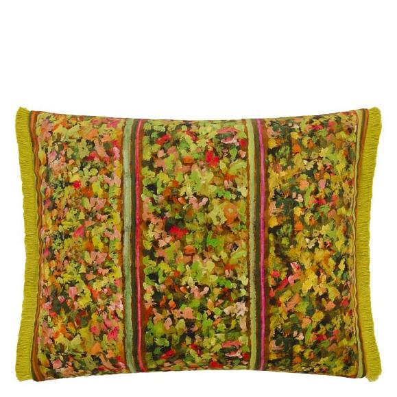 Подушка CCDG1577, Sanzai Velvet, Persimmon, Designers Guild 60 x 45см