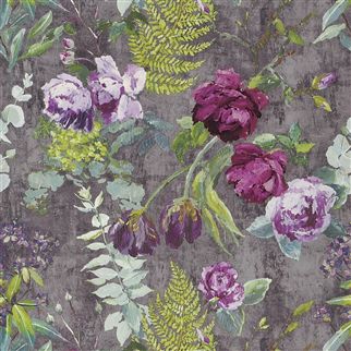 обои Designers guild PDG678/02 Tulipani Amethyst