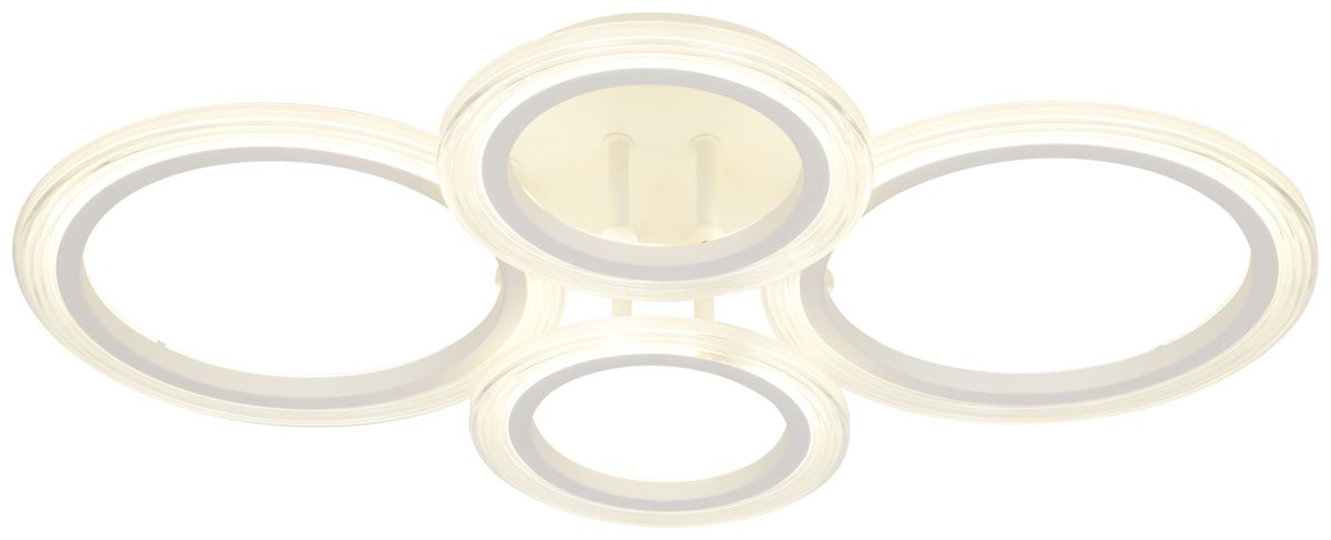 Потолочный светильник Эра Модерн Ring CLL-1-59W 3K-6,5K RC WH Б0069748