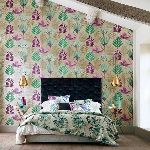 Обои Harlequin 111760 Yasuni Lagoon/Cerise